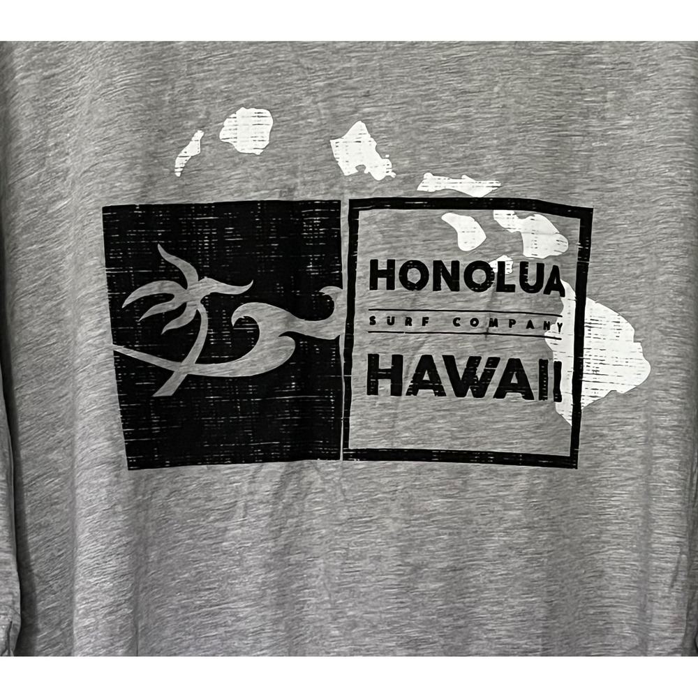 NWT Honolua Surf Company Men's T-Shirt Light Gray 4XL - Picture 4 of 5